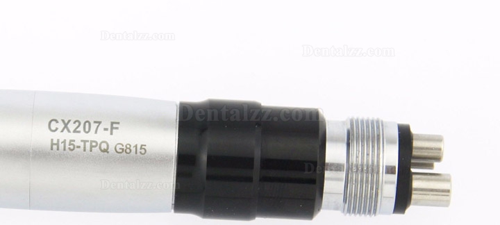 YUSENDENT® CX207-F-TPQ歯科トルクヘッド自己電源LEDハンドピース NSKカップリング 付き